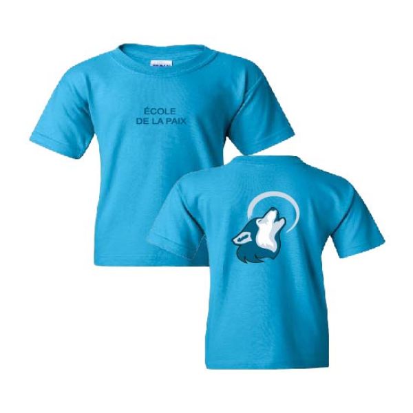 Image de Chandail manche courte logo couleur - JUNIOR 