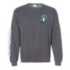 Image de Ouaté col rond logo couleur - ADULTE 